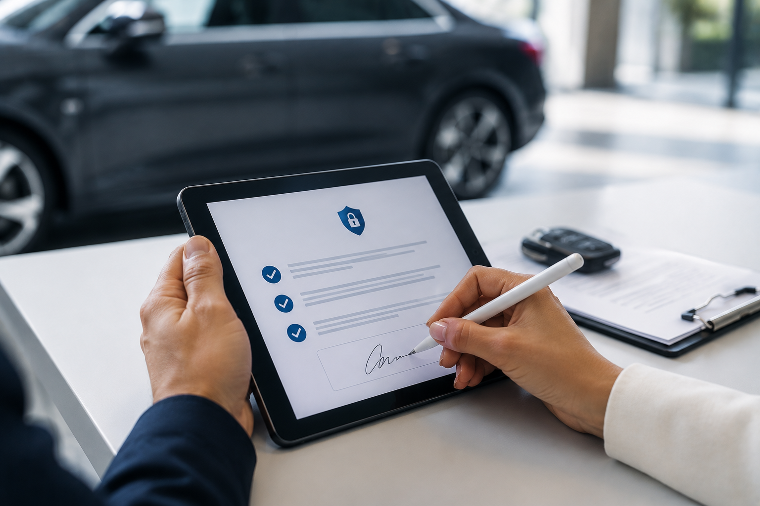Pourquoi la signature eIDAS est devenue indispensable pour la livraison de véhicules B2B ?